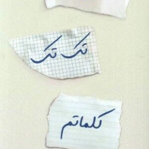 در تک تک کلماتم (شمیز،رقعی،داهی)